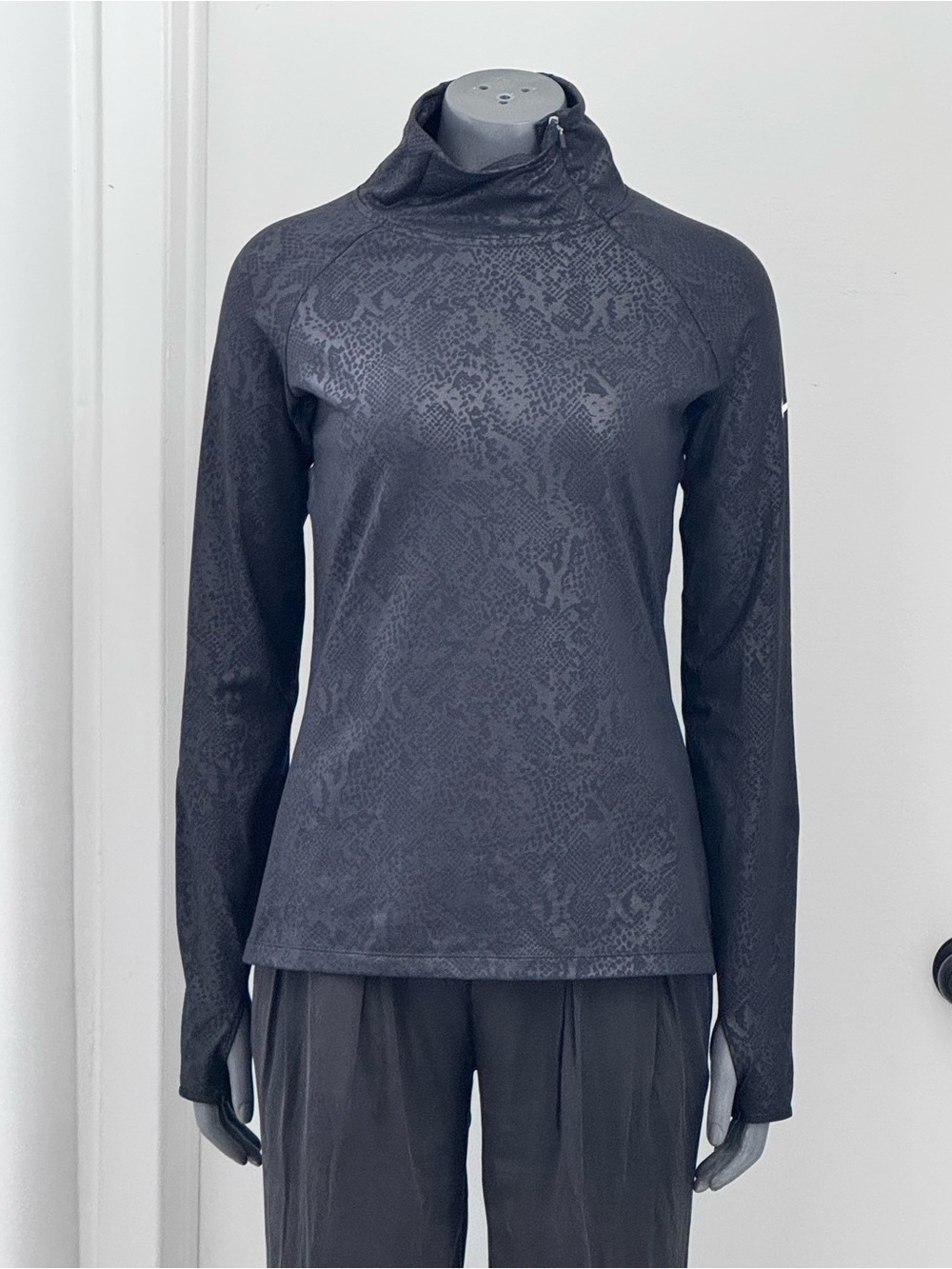 Nike Black Dri-FIT Athletic Long Sleeve Top